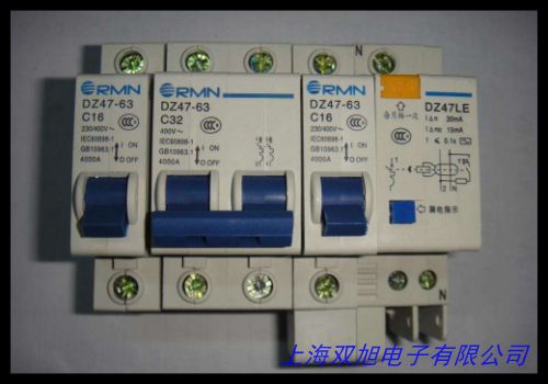 正泰昆仑漏电保护器 NXBLE-631P2P3P4P 空气开关 DZ47LE升级款