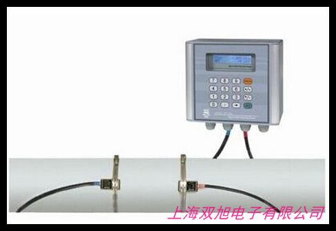 智能对夹式超声波便携式流量计,安装简单流量计