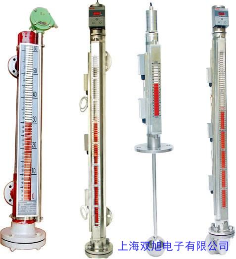 定做磁翻板液位计 衬四氟防腐储存罐用 带远传磁翻柱液位计