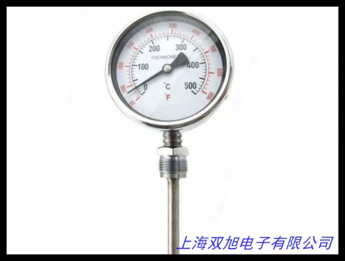 0-100℃ 电接点双金属温度计 WSS411X 电接点温度计 双金属