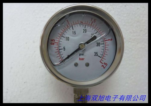 专业生产气压表 净水器不锈钢充油耐震压力表 真空压力表 油压表